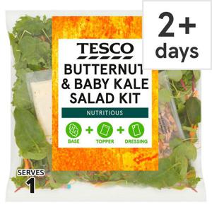 Tesco Butternut & Baby Kale Salad 160G