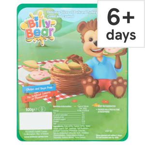 Billy Bear Slices Of Pork & Turkey Sausage 100G