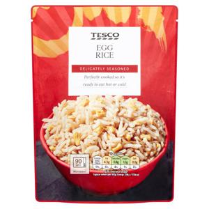 TESCO M/WAVE EGG FRIED RICE 250G