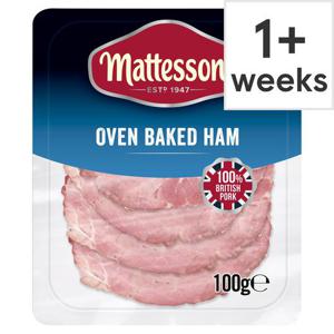 Mattessons Oven Baked Ham 100G