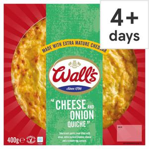 Wall's Cheese & Onion Quiche 400G