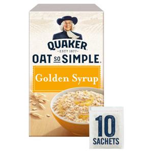 Quaker O/S/S Golden Syrup Porridge 10 x36g