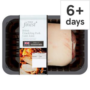 Tesco Finest Crackling Pork Loin Joint