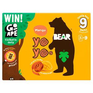 Bear Yoyo Mango 9Pack 180G