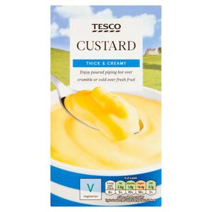 TESCO READY TO SERVE CUSTARD 1KG