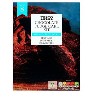 Tesco Chocolate Fudge Cake Kit 502G