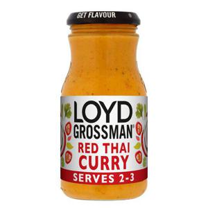 Loyd Grossman Red Thai Curry Sauce 350G