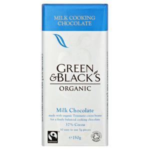 Green & Black Milk Cooks Bar 150G