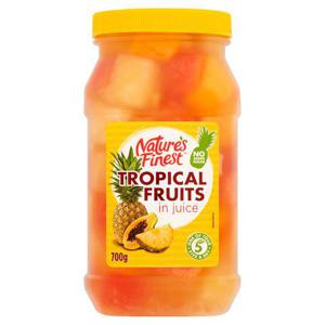 Natures Finest Tropical Fruit Salad In Juice 700G