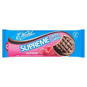 E Wedel Supreme Raspberry Jaffa Cakes 147G