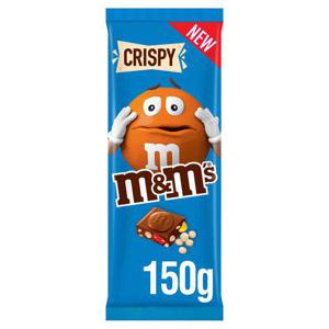 M&M's Crispy Milk Chocolate Block 150G