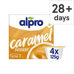 Alpro Caramel Soya Dessert 4 X 125G