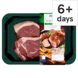 Tesco 2 Lamb Rump Steaks 300G