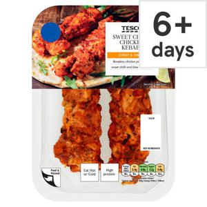 Tesco Sweet Chilli Chicken Kebabs 160G