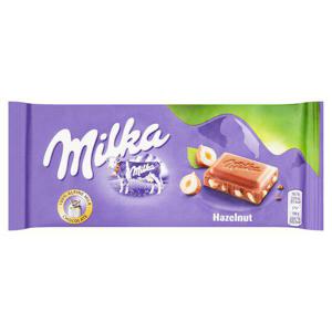 Milka Chocolate Hazelnut Bar 100G