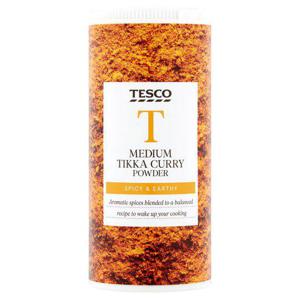 Tesco Medium Tikka Curry Powder 80G