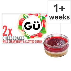 Gu Strawberry & Clotted Cream Cheesecake 2X87g