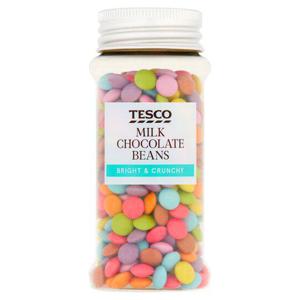 Tesco Milk Chocolate Beans 75G