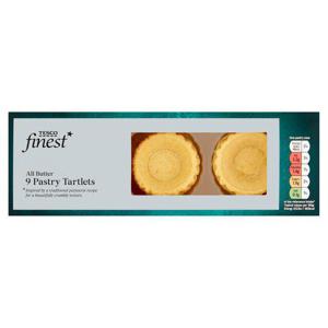 Tesco Finest All Buttermini Tartlets 9S 90G