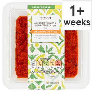 Tesco Sundried Tomato & Red Pepper Crush 130G