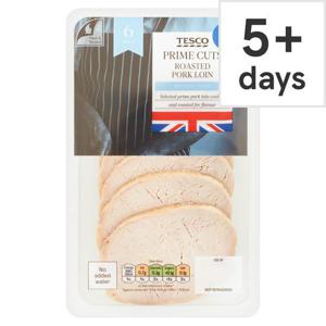 Tesco Prime Cuts Roasted Pork Loin 125G