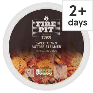 Tesco Fire Pit Sweetcorn & Butter Steamer 312G