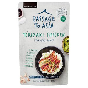 Passage To Asia Teriyaki Chicken Stir Fry Sauce 200G