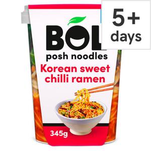 Bol Posh Noodles Korean Chilli Ramen 345G