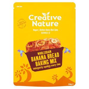 Creative Nature W.Grain Banana Bread Baking Mix 250G