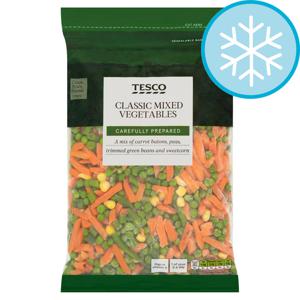 TESCO MIXED VEGETABLES 1KG