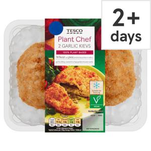 Tesco Plant Chef 2 Garlic Kievs 260G