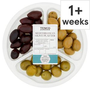 Tesco Mediterranean Olive Platter 178G