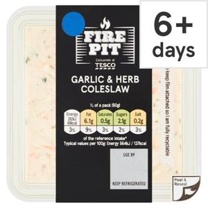 Tesco Fire Pit Garlic & Herb Coleslaw 300G