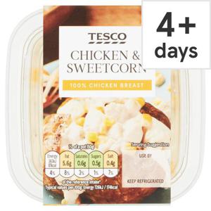 Tesco Chicken & Sweetcorn Sandwich 250G