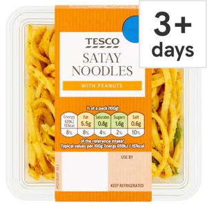 Tesco Satay Noodles 200G