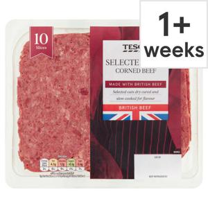 Tesco Selected Cuts Corned Beef 275G