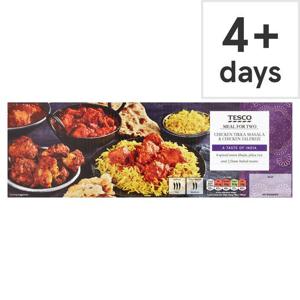 Tesco Chicken Tikka Masala & Chicken Jalfrezi Meal For 2 1.3Kg