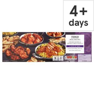 Tesco Chicken Korma & Chicken Tikka Masala Meal For 2 1.3Kg