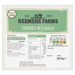 Redmere Farms Beetroot 500G