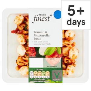 Tesco Finest Tomato & Mozzarella Pasta 215G