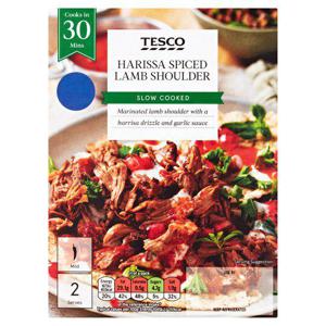 Tesco Harissa Spiced Lamb Shoulder 400G