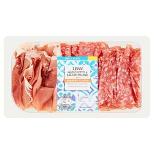 Tesco Prosciutto & Salami Milano 110G