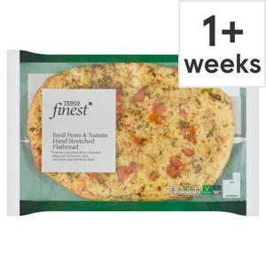 Tesco Finest Basil Pesto & Tomato Flatbread 275G