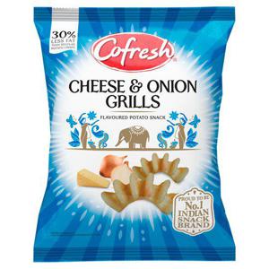 Cofresh Cheese & Onion Flavour Potato Grills 80G