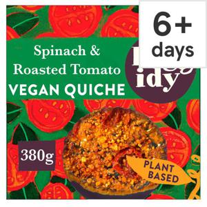 Higgidy Spinach & Roasted Tomato Vegan Quiche 380G