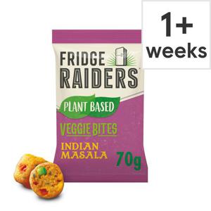 Fridge Raiders Plant Based Indian Masala Bites 70G