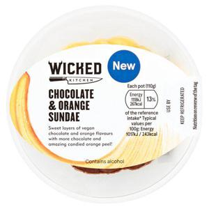 Wicked Kitchen Chocolate Orange Sundae 110G