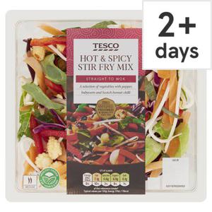 Tesco Hot & Spicy Stir Fry Mix 320G