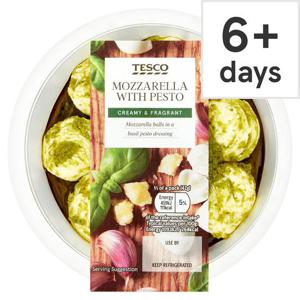 Tesco Mozzarella With Pesto 125G