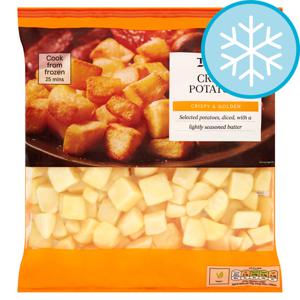 TESCO CRISPY POTATOES 750G